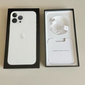 iPhone 13 Pro Max Silver 128GB Box Only